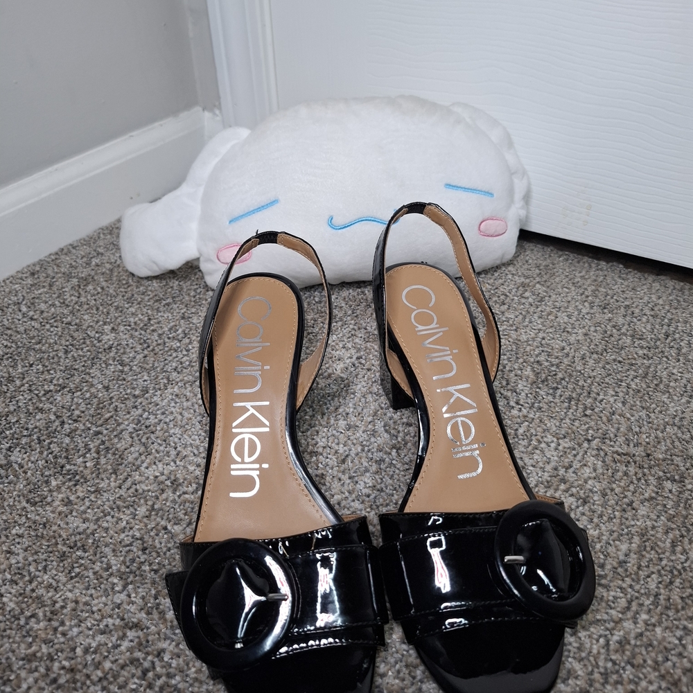 Calvin Klein Women's Black Sandals
